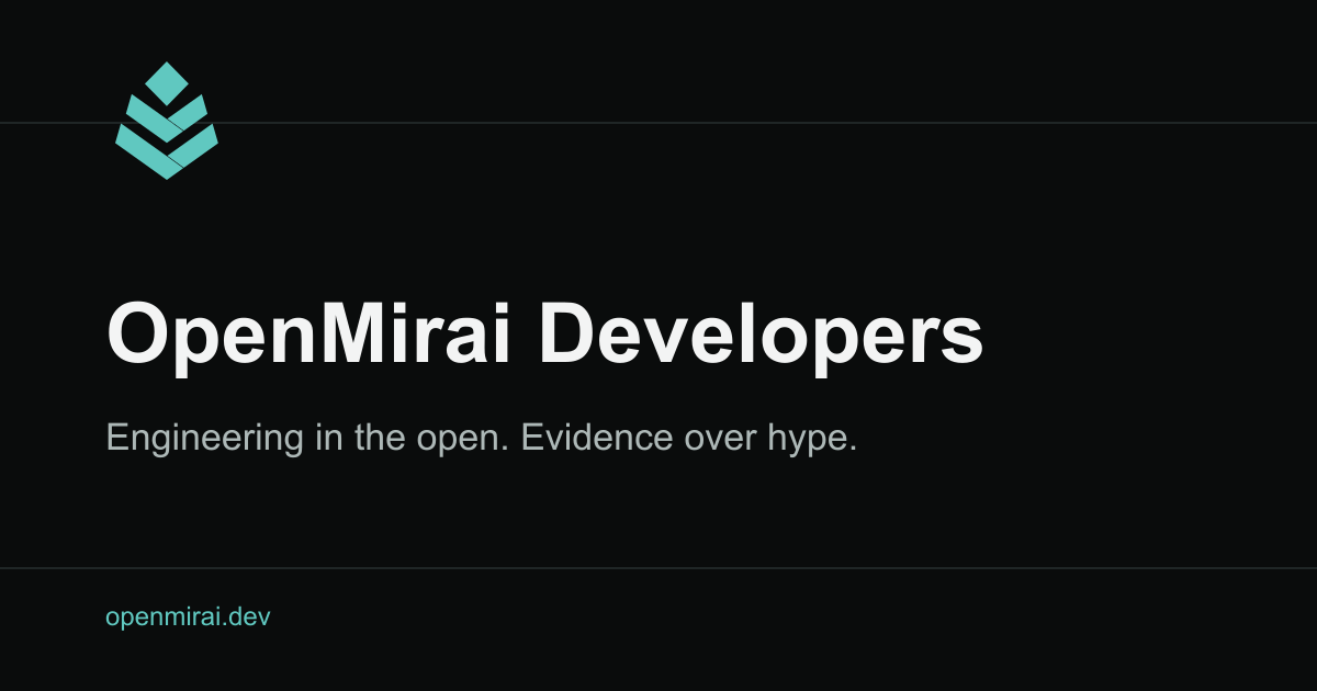 @openmirai preview